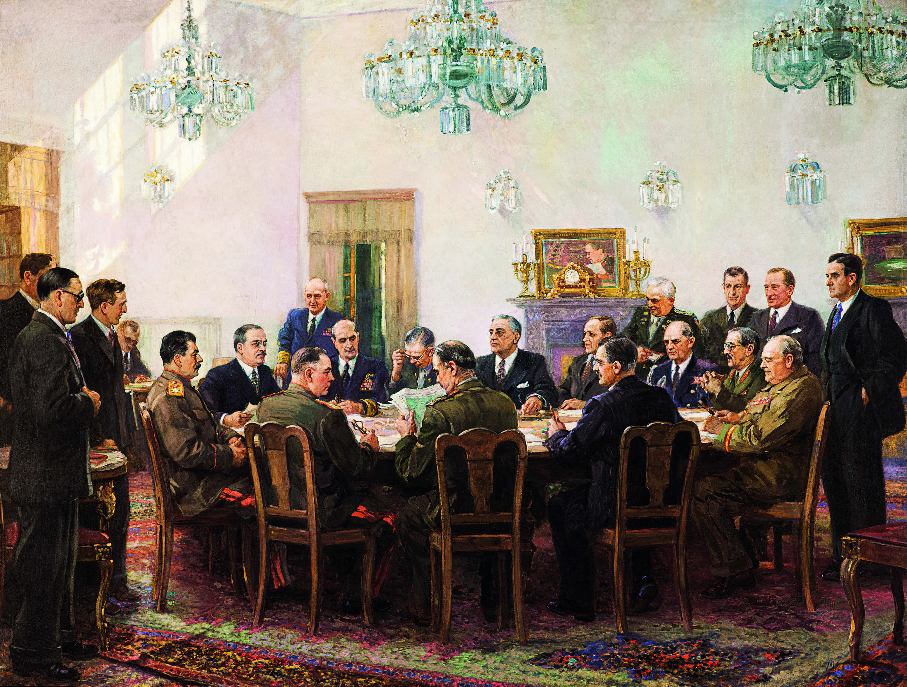 Подготовка и начало Тегеранской конференции (1942–1943 гг.) Подготовка и начало Тегеранской конференции (1942–1943 гг.)